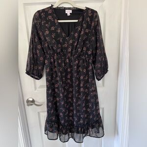 Isabel Maternity Dress Black Size Small